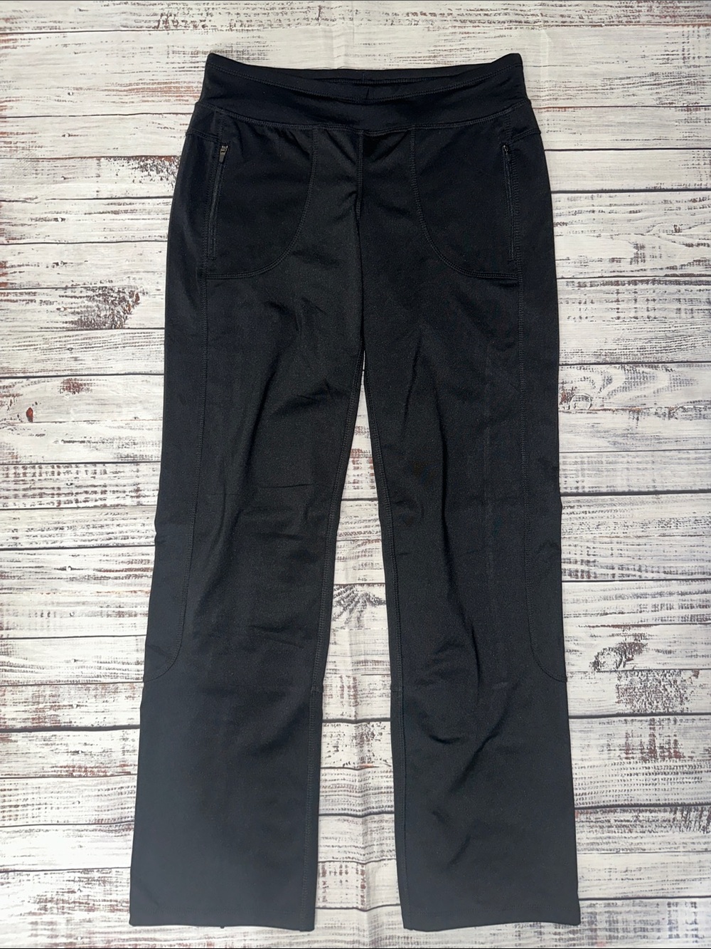 Calvin Klein Performance Black Women's Track Pants with Zipper Pockets Sz. S